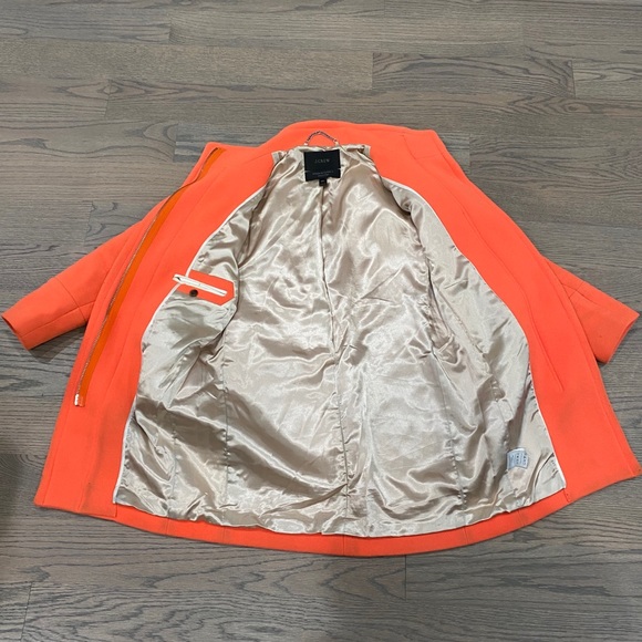 J. Crew Cocoon Coat in Spiced Orange - Picture 10 of 16